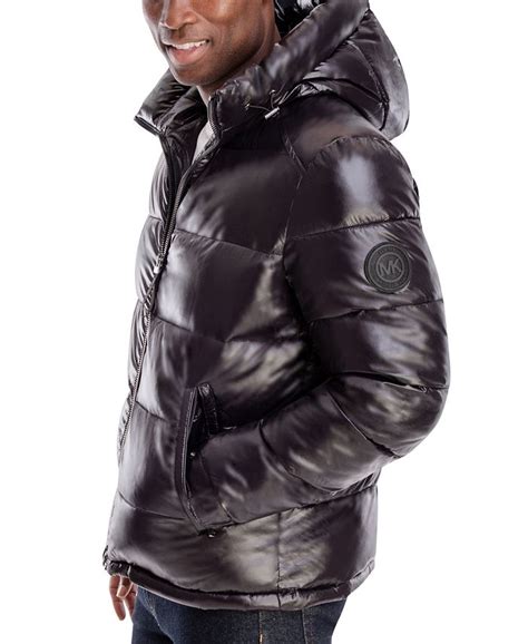 michael kors jacket mens with hood|Michael Kors jacket puffer.